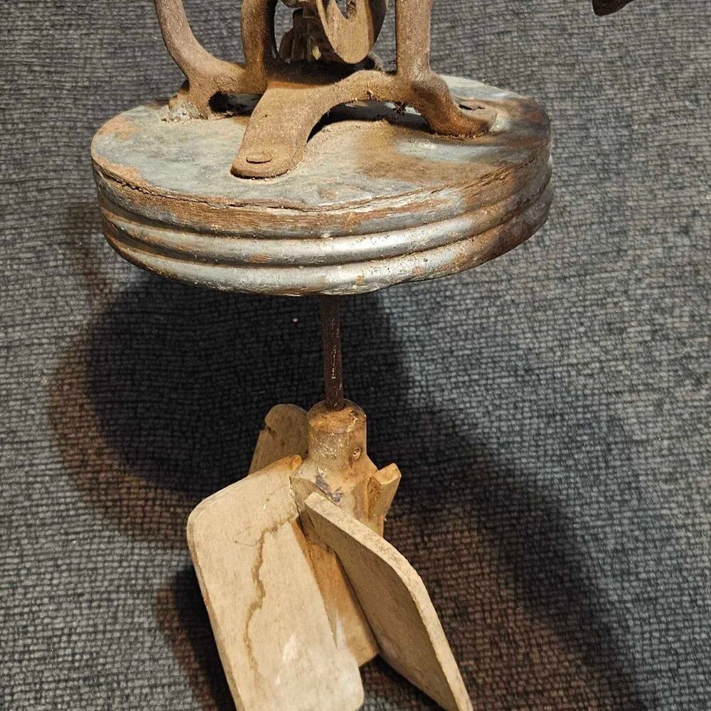 Buttern Churn - Jar Lid - Wooden Paddles
